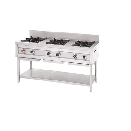 Three Burner Range